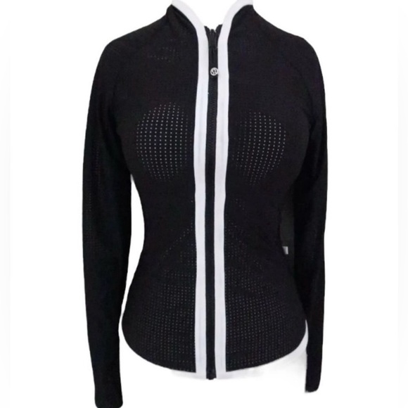 Lululemon Find your Bliss reversible jacket Mesh Stretch long sleeve women’s 8 - Picture 4 of 11